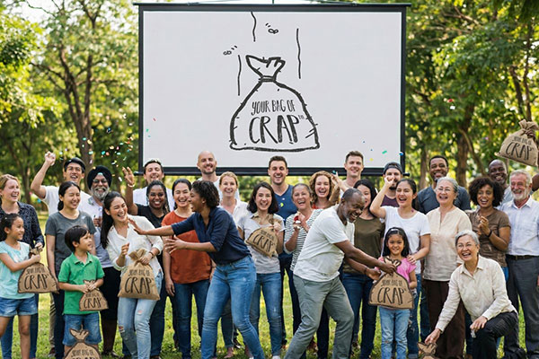 Meee Bag of Crap event